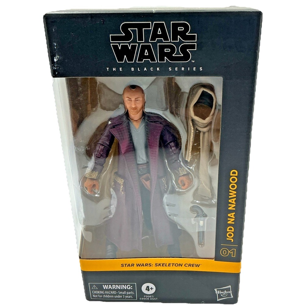 Star Wars Black Series Skeleton Crew Jod Na Nawood 6" Action Figure No 01 Hasbro